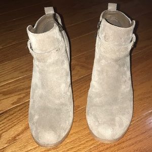 Sz 6 Franco Fortini Suede Boots